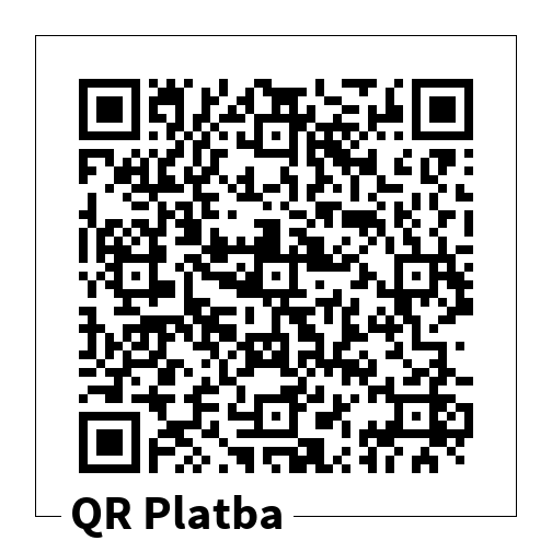 QR kód pro platbu stravného